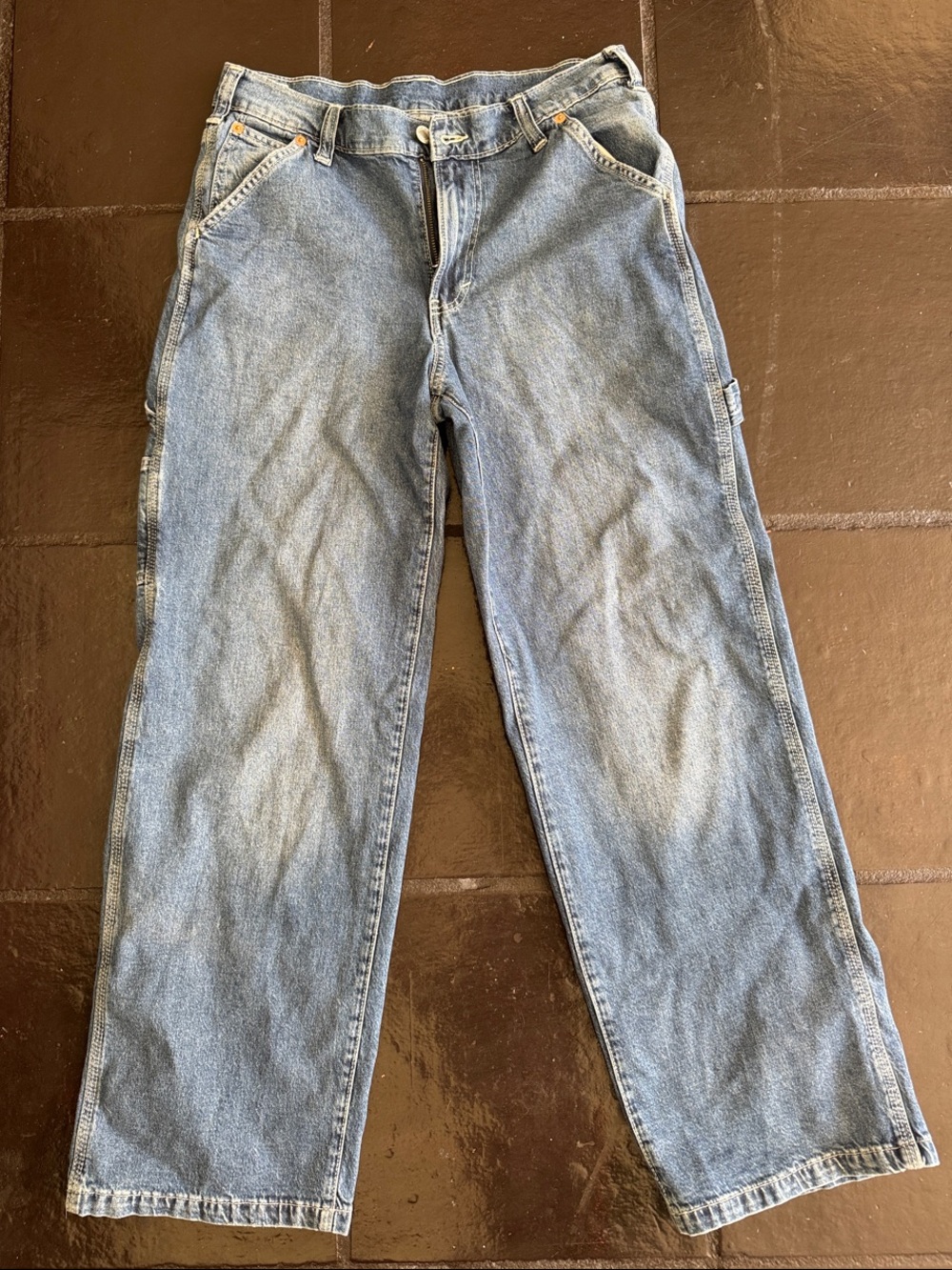 GAP Men's Relaxed Blue Denim Jeans